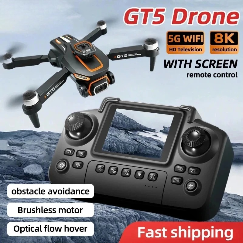 Drone Camera Wide Angle - Drone Originale GT5 Mini 4K HD