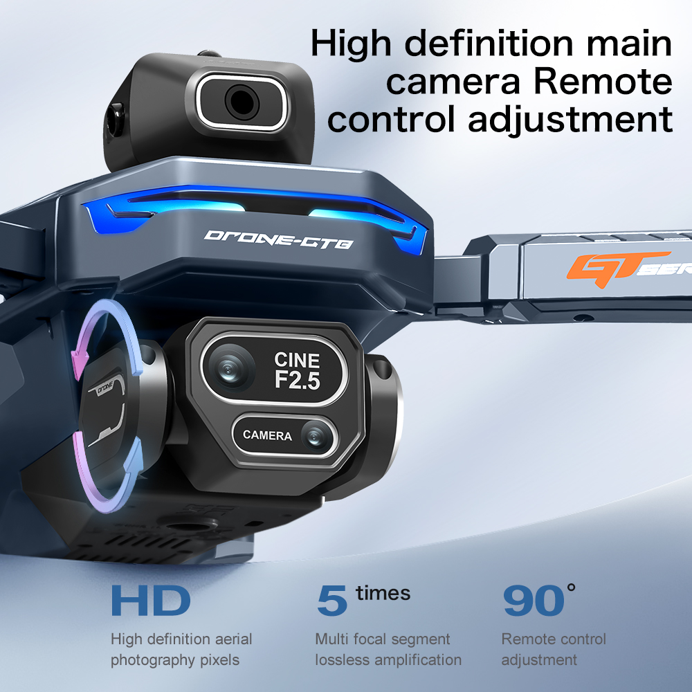 NUOVO Drone RC GT8 HD 4K Profe - Drone Camera Night Vision recensione e prezzo