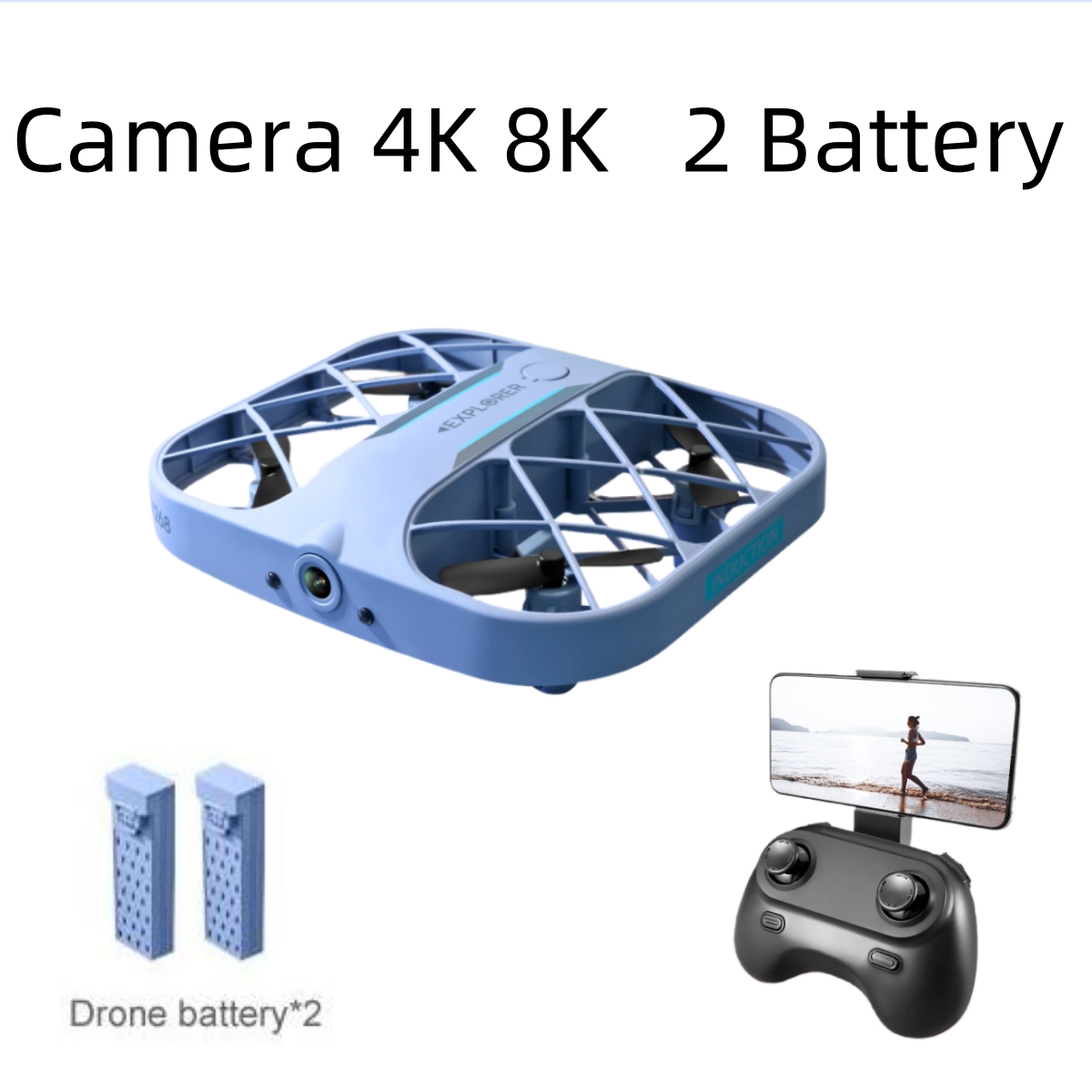 Drone RC JJRC H107 FPV con 2 B - Drone Camera Night Vision recensione e prezzo